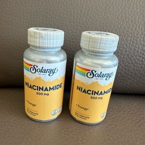 Two Price Of One! Solaray Niacinamide Vitamins